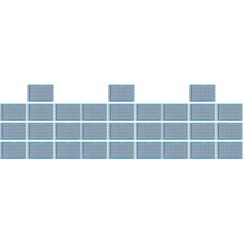 30pcs durable pcb boards blue - 30pcs,