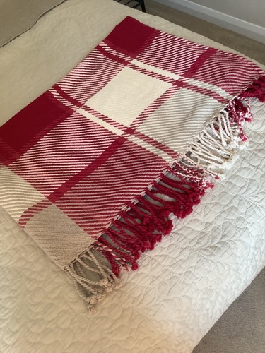 Laura ashley cranberry - cranberry, throw