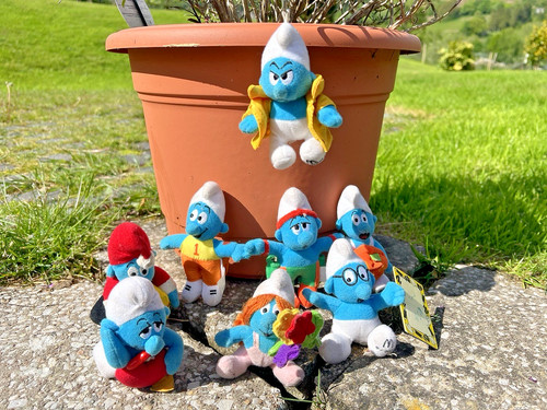 Mcdonald smurfs plush toy - plush,