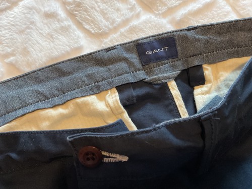 Gant mens chino trousers 38w - chino,