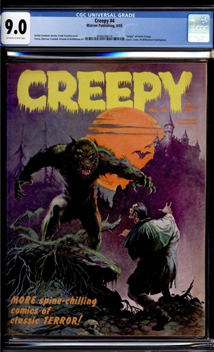 Creepy 1965 cgc - #4,