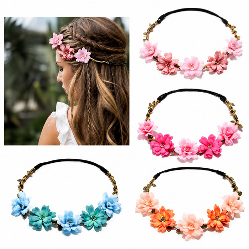 Flower headband head garland - flower,