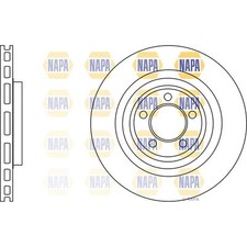 2x Brake Discs Vented Front