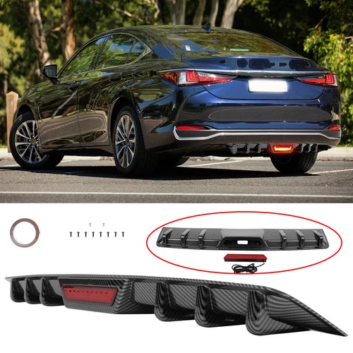 Carbon rear bumper - bumper, diffuser