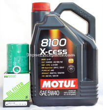 Hamp Oil Filter + Motul 8100 Full Synthetic 5W40 Oil Honda Civic Type R EK9 B16B