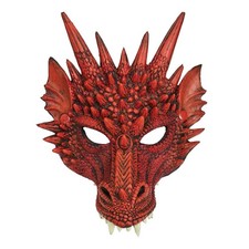Red Dragon Mask Halloween