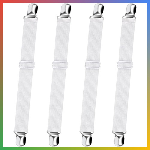 Sheet straps 4pcs white - sheet,
