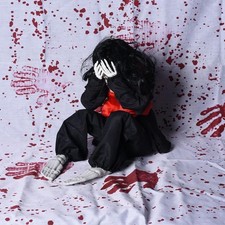 .Halloween Trembling Crying