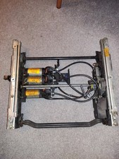 MERCEDES BENZ W126 W124 FRONT SEAT BASE ELECTRIC RAIL MOTOR MECHANISM COMPLETE