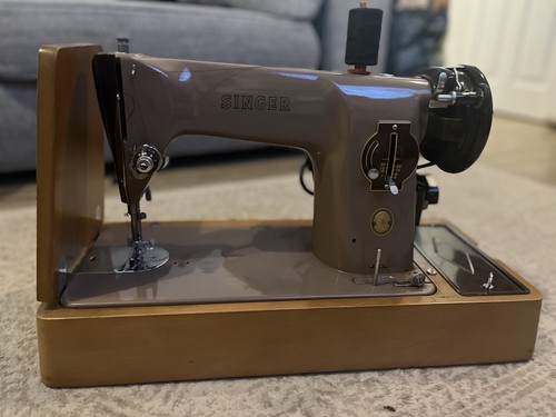 Singer vintage electric sewing - vintage,