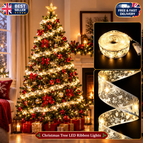 Christmas tree lights 19ft - tree, 19ft/6m