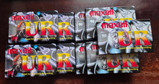 9 x Maxell UR 90 Blank Audio