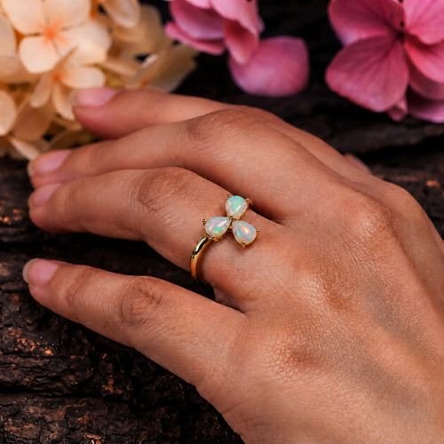 Ring beautiful flower design - flower,