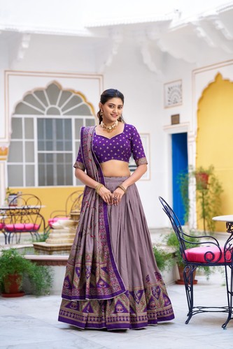 Lehenga choli kalamkari print - choli,