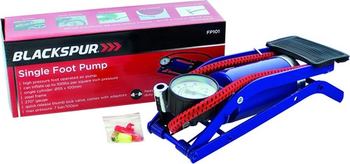 Foot pump single barrel - pump,