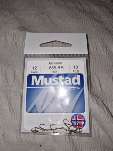 Mustad size hooks allround - mustad,