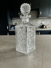 Lead Crystal Cut Glass Heavy