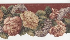 Floral  - 7245-802B - Wallpaper Border 