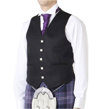 Scottish Prince Charlie Kilt Waistcoat Vest of 5 Buttons Men Scottish Vest