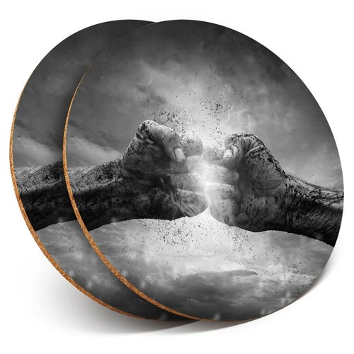 Coasters fire fist - x,
