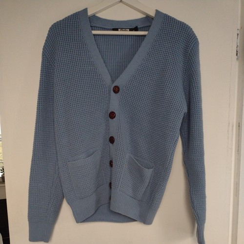 Relco waffle knit cardigan - knit,
