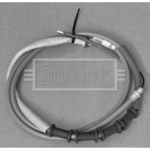Borg beck handbrake cable - borg,