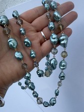 Vintage Handcrafted Faux Blue