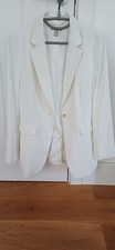 H&M white Jacket . Size Eu 44