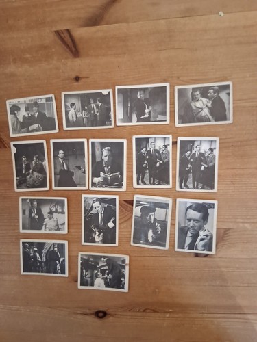 Somportex danger man gum cards - danger,