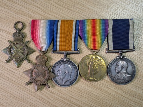 Ww1 medals james royal - ww1,