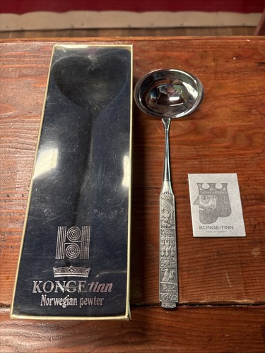 Konge tinn norwegian - konge, pewter