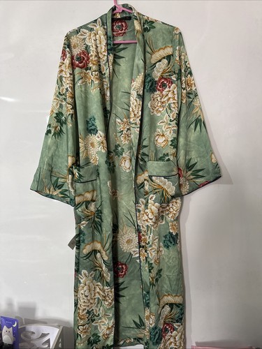 Zara green floral print - floral,