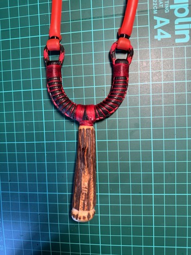 Antler handle gypsy sling - handle,