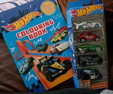 Hotwheels 5pack Toy Cars and