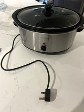 Black Cookworks Slow Cooker model no. SC-65-O 6.5L 320W