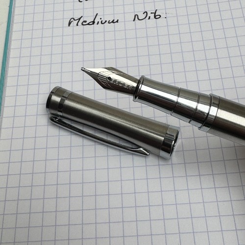 Baoer 3035 medium nib - medium, silver