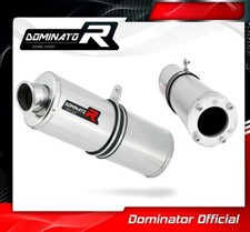 ZX12R ZX 12R Exhaust OVAL Dominator Racing silencer muffler 2000 2001 2002 2003