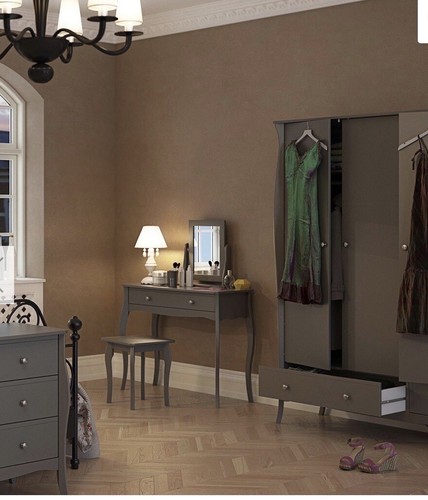 Baroque dressing table grey - baroque,