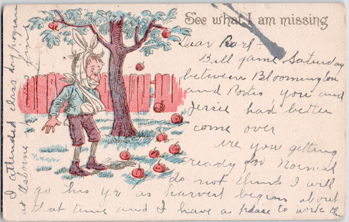Vintage postcard humor funny - vintage,