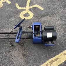 Record Power Coronet Lathe & Brook Crompton 1 phase electric motor