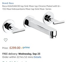 Roca Moai A5A4546C00 Tap Sink