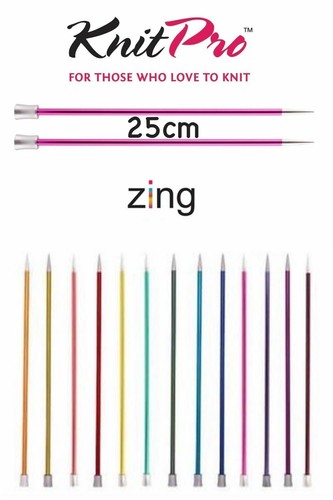 Knitpro zing straight single - knitpro,
