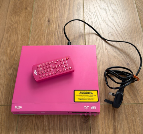 Bush pink dvd player - bush,