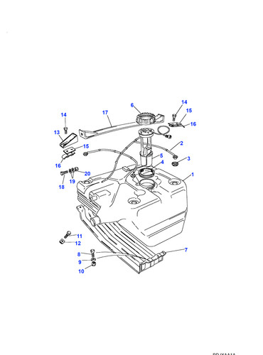 Land rover strap assembly - land,