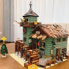 2643PCS Fisherman Hut Building