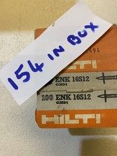 Hilti 100 ENK 16 S12 nails box of 154 nails