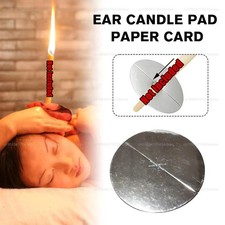 10x Ear Care Candle Protective Disk Ash Plate Paper Card Earwax Remover Septum