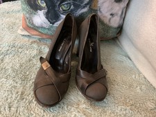 G Star Raw Court Shoes Leather Fabric Uk 3 Heigh Heals