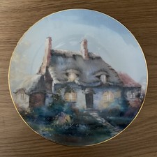 The Hamilton Collection Collectors Plate LULLABYE COTTAGE With COA