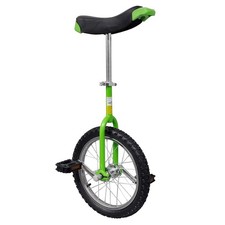 Unicycle 16in Wheel Green
